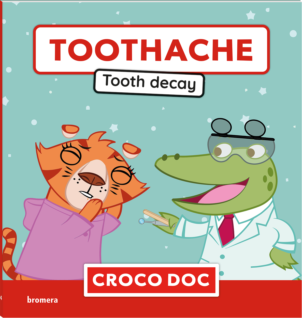 Croco Doc. Toothache. Tooth decay